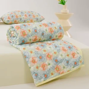 couette matelassée, sensation de fraîcheur. légère pour printemps / été