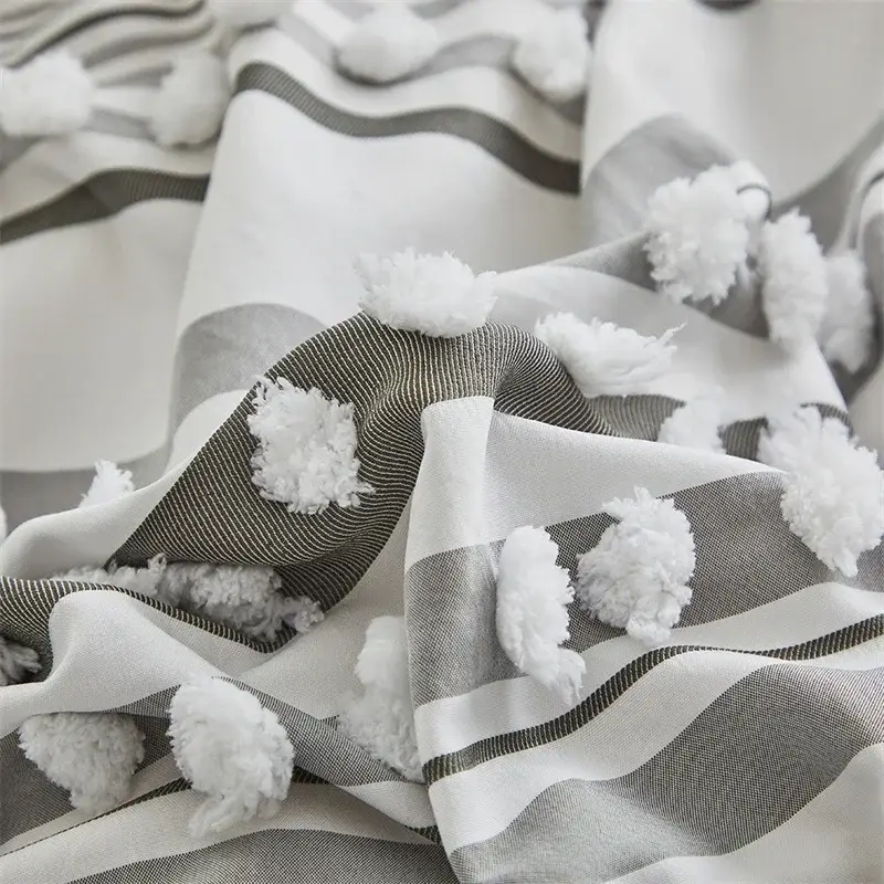 ensemble housse de couette double athlon furball froissé