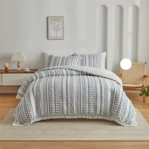 ensemble housse de couette double athlon furball bleu