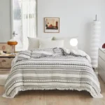 ensemble housse de couette double athlon furball gris