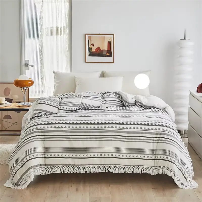 ensemble housse de couette double athlon furball gris