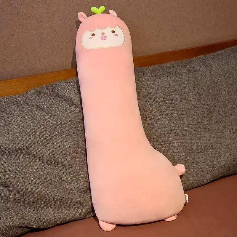 oreiller mignon en forme d'animaux, doux et confortable rose