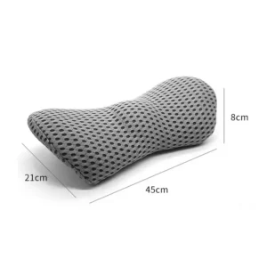coussin lombaire à mémoire de forme et respirant taille
