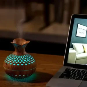 diffuseur d'huile essentielle et d'arome parfumé, purificateur et humidificateur d'air électrique usb