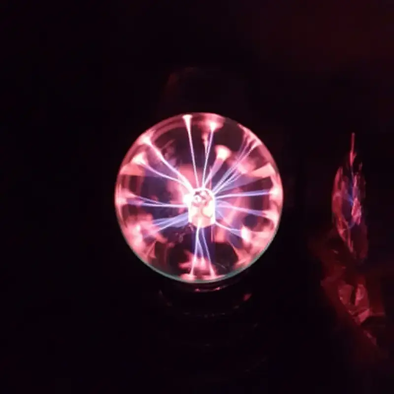 lampe à sphère de boule plasma, recherge par usb