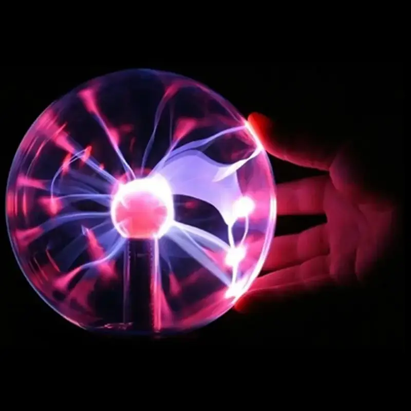 lampe à sphère de boule plasma, recherge par usb