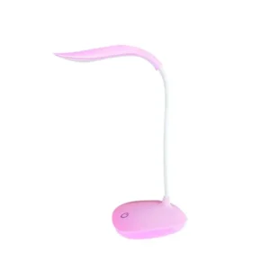 lampe de chevet à led en 3 coloris rose