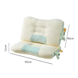 oreiller cervical ergonomique anti douleur pour un confort optimal taille