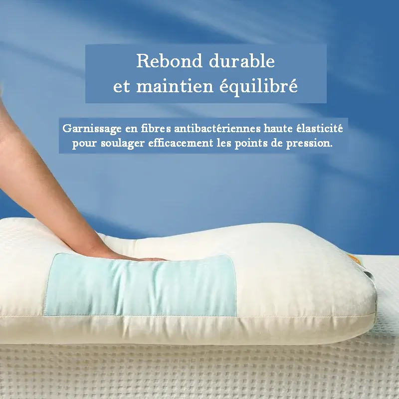 oreiller cervical ergonomique anti douleur pour un confort optimal