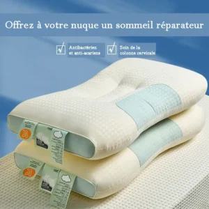 oreiller cervical ergonomique anti douleur pour un confort optimal