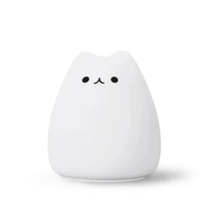 veilleuse chat à led en silicone pour enfants